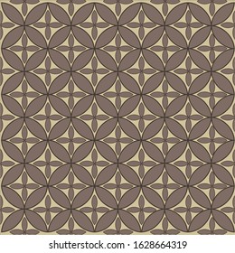 Modern and beautiful Batik Pattern Decorative Background with elegant color