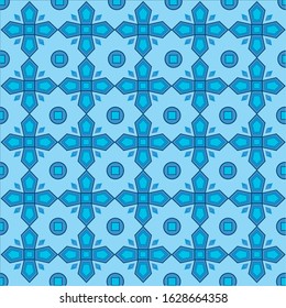 Modern and beautiful Batik Pattern Decorative Background with elegant color