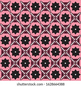 Modern and beautiful Batik Pattern Decorative Background with elegant color