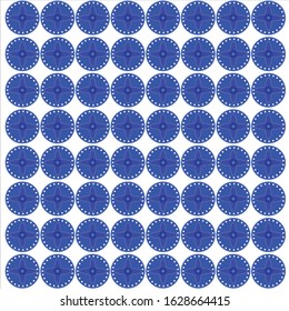 Modern and beautiful Batik Pattern Decorative Background with elegant color