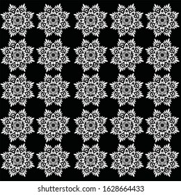 Modern and beautiful Batik Pattern Decorative Background with elegant color