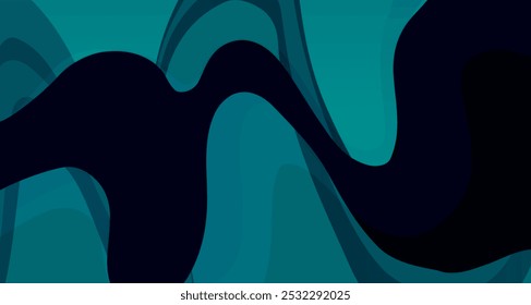 Modern beautiful blue gradient  poster background. cover template with geometric shapes. Ideal design for social media, cover, banner, 