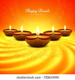 Modern beautiful colorful diwali bright design