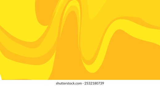 Plano de fundo amarelo de cartaz bonito moderno. modelo de cobertura com formas geométricas. Design ideal para mídia social, capa, banner, 