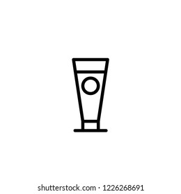 Modern beer icon