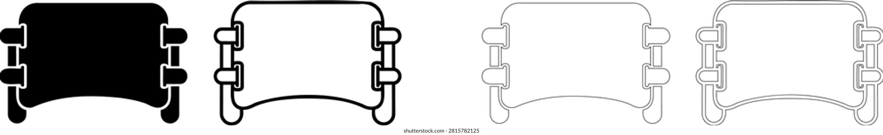 Modern bench seating arrangement in a public space Editable