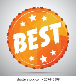 modern best orange label