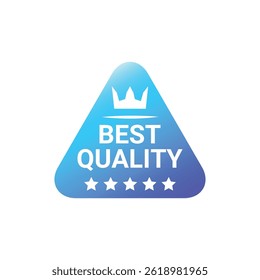 modern best quality label design for promotion.