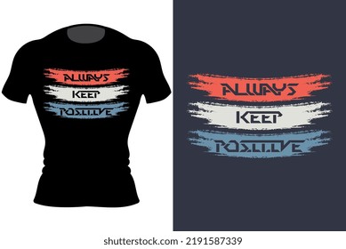 Modern Best Typography T-Shirt Design