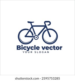 Modern Bicycle Vector Logo Design for Cycling Enthusiasts | Clean and Minimalistic Bicycle Vector Illustration for Brand Identity
