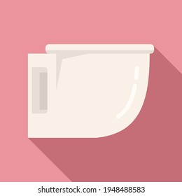 Modern bidet icon. Flat illustration of Modern bidet vector icon for web design