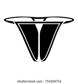 Modern bikini icon. Simple illustration of modern bikini vector icon for web