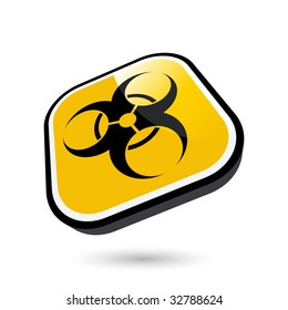 modern bio-hazard warning