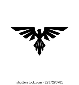 modern bird eagle logo vector.