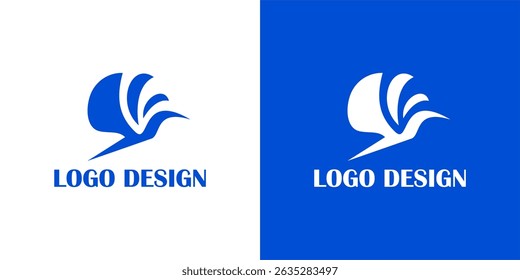 Modern Bird Logo Design for Branding