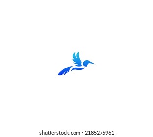 plantilla moderna de diseño de logotipo de pájaro. vector totalmente editable