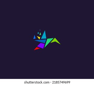 modern bird logo design concept template. fully editable vector