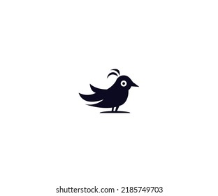 plantilla moderna de diseño de logotipo de pájaro. vector totalmente editable