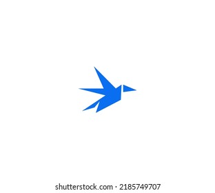 modern bird logo design concept template. fully editable vector