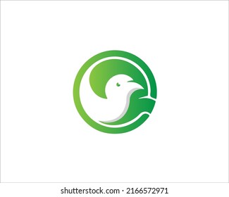 Modern Bird Logo Design Template