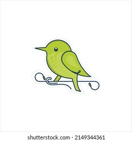 The modern bird logo design uses clean, creative, simple and green natural artistic. This logo will be suitable for photographers, bird companies and natural-related services.