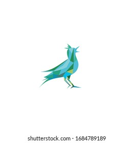 moderne Vektorillustration für Vogel-Logo