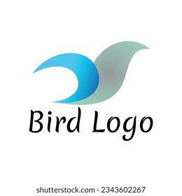 A Modern Bird Logo Vector