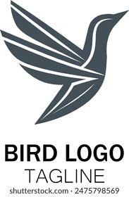 Modern bird logo vector designs for business