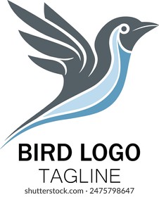 Modern bird logo vector designs for business