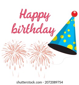 modern birthday greeting card design