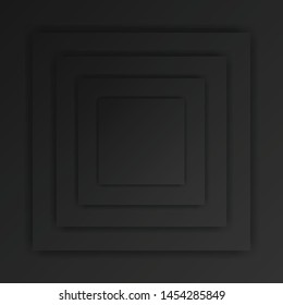 Modern black abstract background Vector