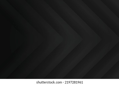 Modern Black abstract design geometric background, paper style