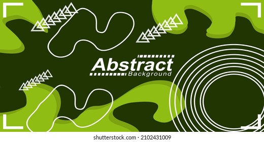 Modern black abstract style on geometric background