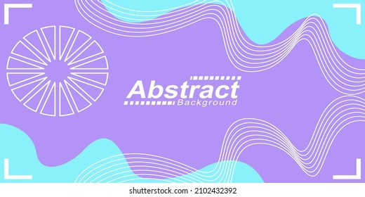 Modern black abstract style on geometric background