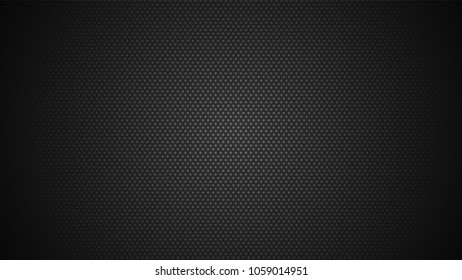 Modern Black Background. Carbon Surface