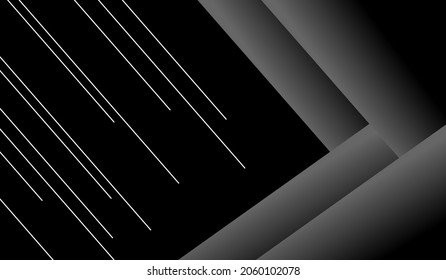 Modern Black Background Design Vector