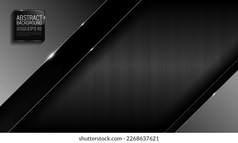 modern black background oblique lines, dark with carbon fiber texture, luxury abstract presentation, shadow gradients for banner, flyer cover layout, website template design 