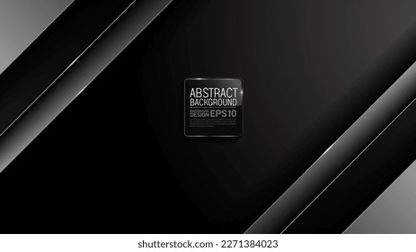 modern black background oblique lines, dark with carbon fiber texture, luxury abstract presentation, shadow gradients for banner, flyer cover layout, website template design 