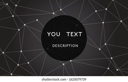 modern black background vector design
