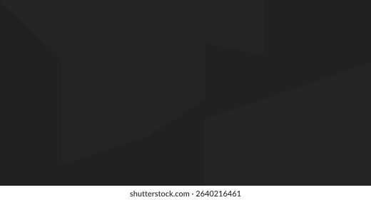 Modern black blue abstract background. Minimal. Color gradient. Dark. Web banner. Geometric shape. 3d effect. Lines stripes triangles. modern