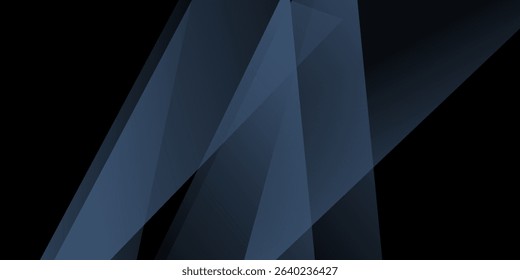 Modern black blue abstract background. Minimal. Color gradient. Dark. Web banner.