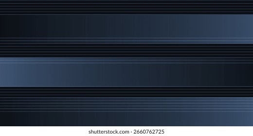 Fondo abstracto azul negro moderno. Mínimo. Degradado de color. Oscuro. Anuncio de Web. Forma geométrica. Efecto 3D. Líneas rayas triángulos.