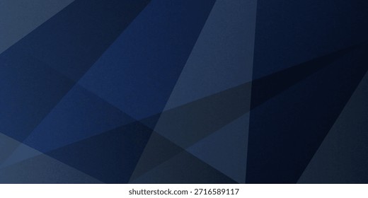 Modern black blue abstract background. Minimal. Color gradient. Dark. Web banner. Geometric shape. 3d effect. Lines stripes triangles.