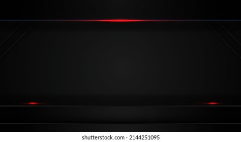 Modern black and dark abstract background
