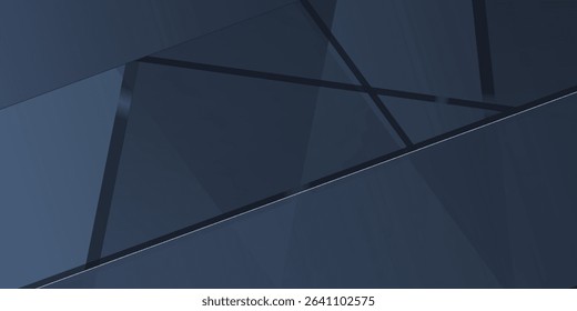 Modern black dark blue white abstract background. eps 10