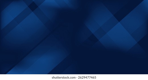 Modern black dark navy blue silver abstract pattern background. Geometric shape. Line triangle angle fold polygon abstract simple design