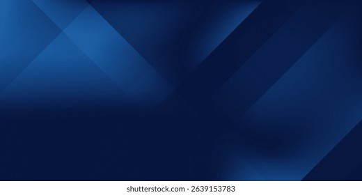 Modern black dark navy blue silver abstract pattern background. Geometric shape. Line triangle angle fold polygon illustration abstract simple art