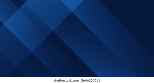 Modern black dark navy blue silver abstract pattern background. Geometric shape design abstract simple