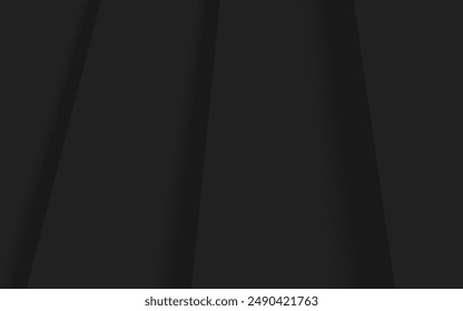 Diseño negro moderno con ondas curvas y patrones en capas, perfecto para fondos digitales con estilo y proyectos artísticos.