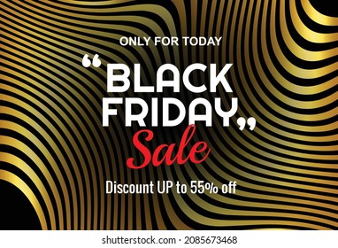 Modern Black Friday Sale Lable Banner Background